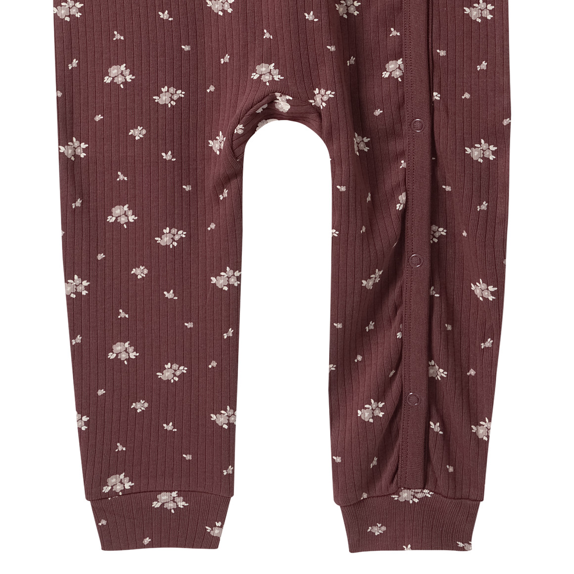 Babypyjama met geribbelde structuur