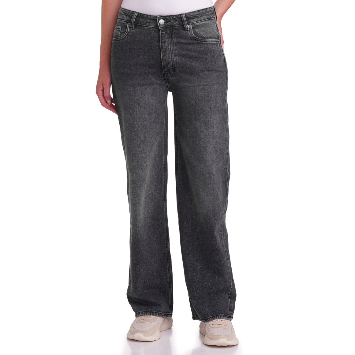 Dames jeans met wijde pijpen