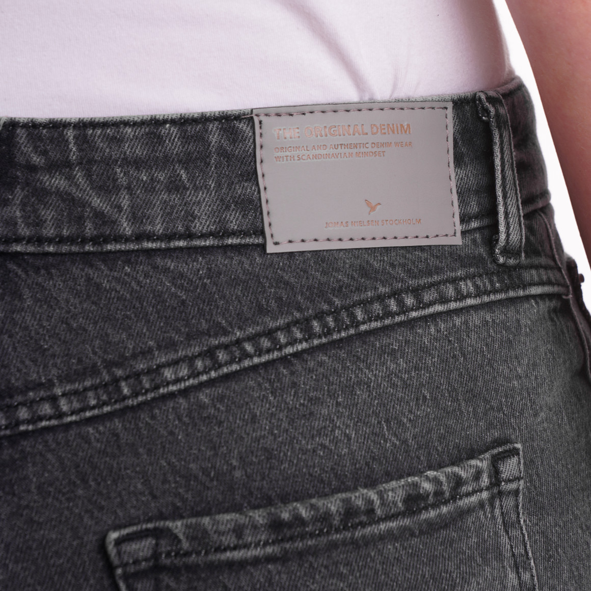 Dames jeans met wijde pijpen