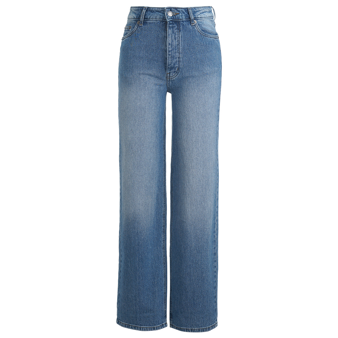 Dames jeans met wijde pijpen