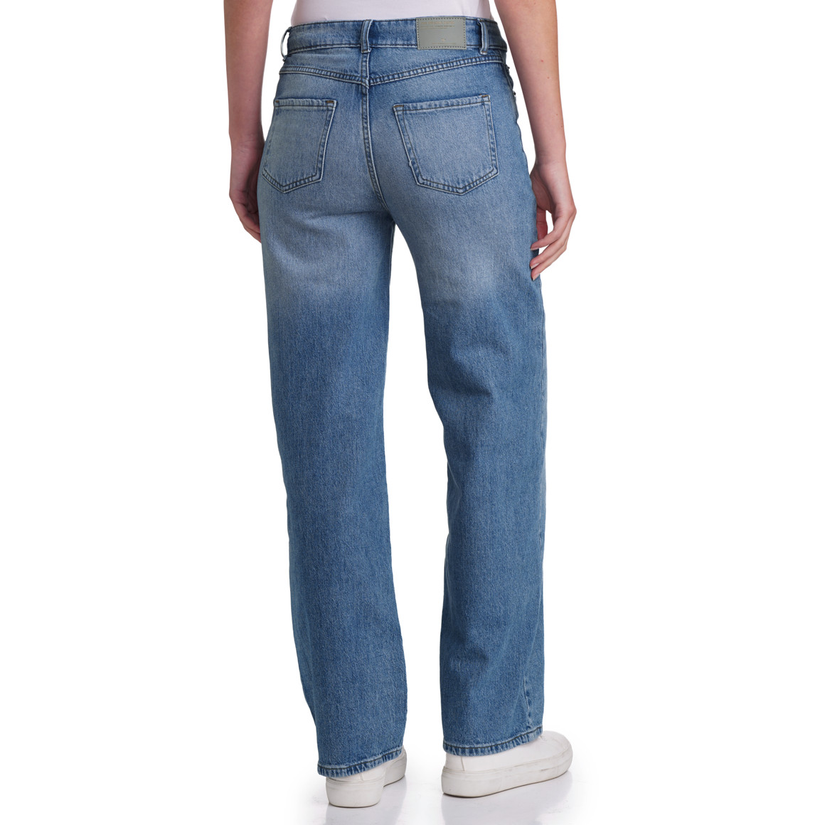 Dames jeans met wijde pijpen