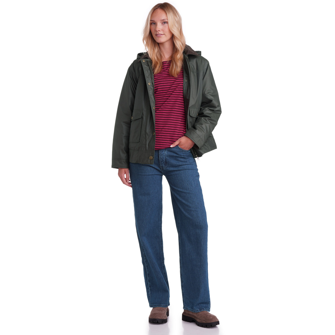 Dames jeans met wijde pijpen