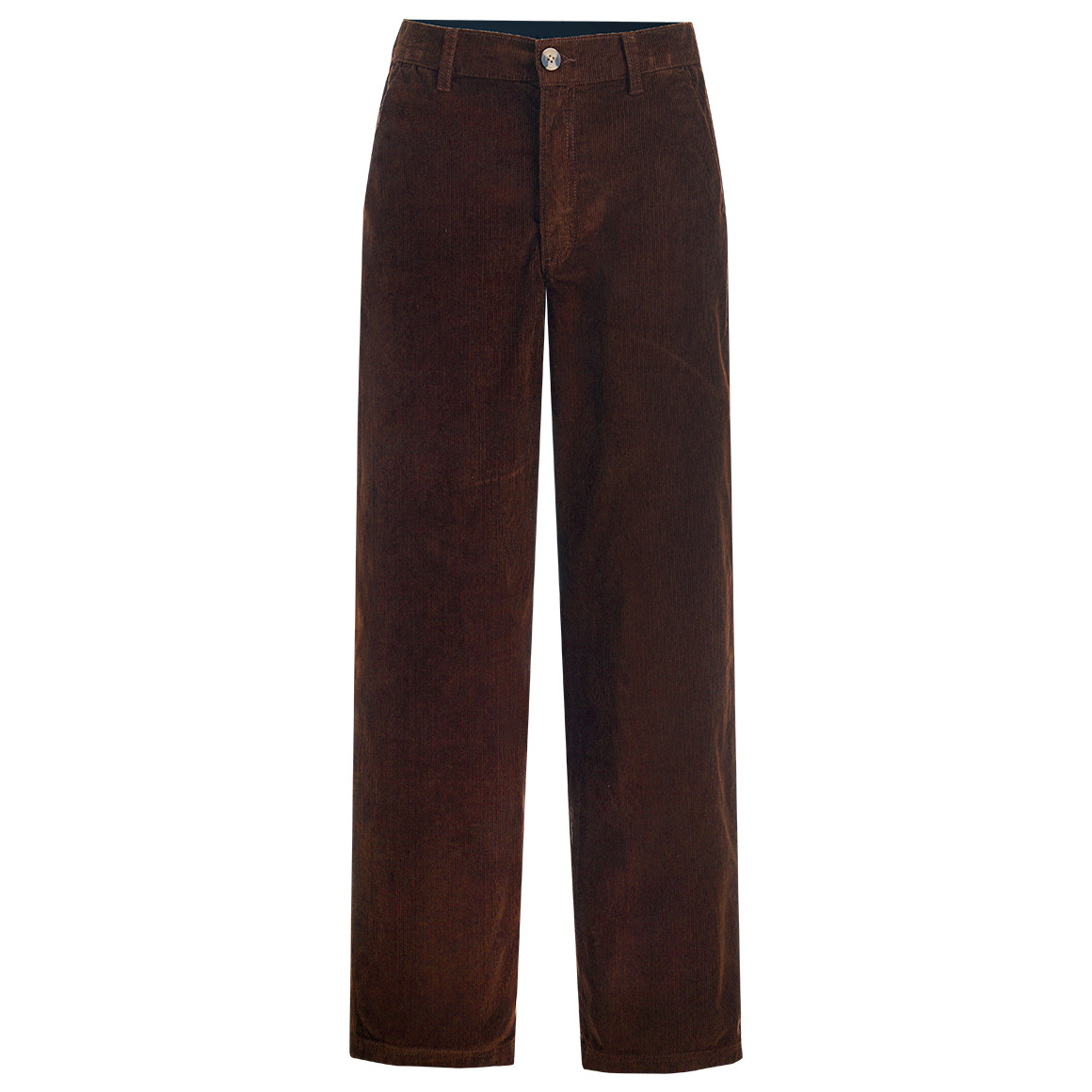 Katoenen corduroy damesbroek