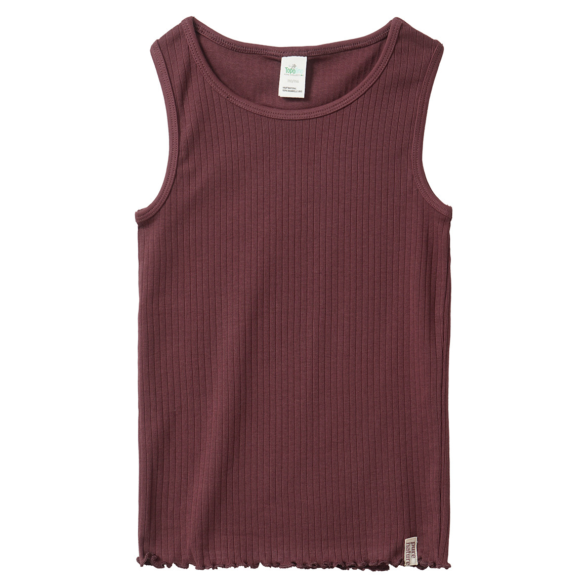 2 meisjesvesten met geribbelde structuur