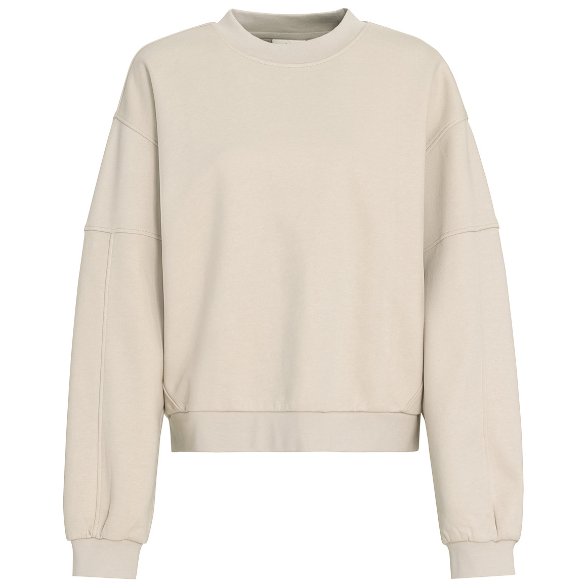 Damen Sweatshirt unifarben