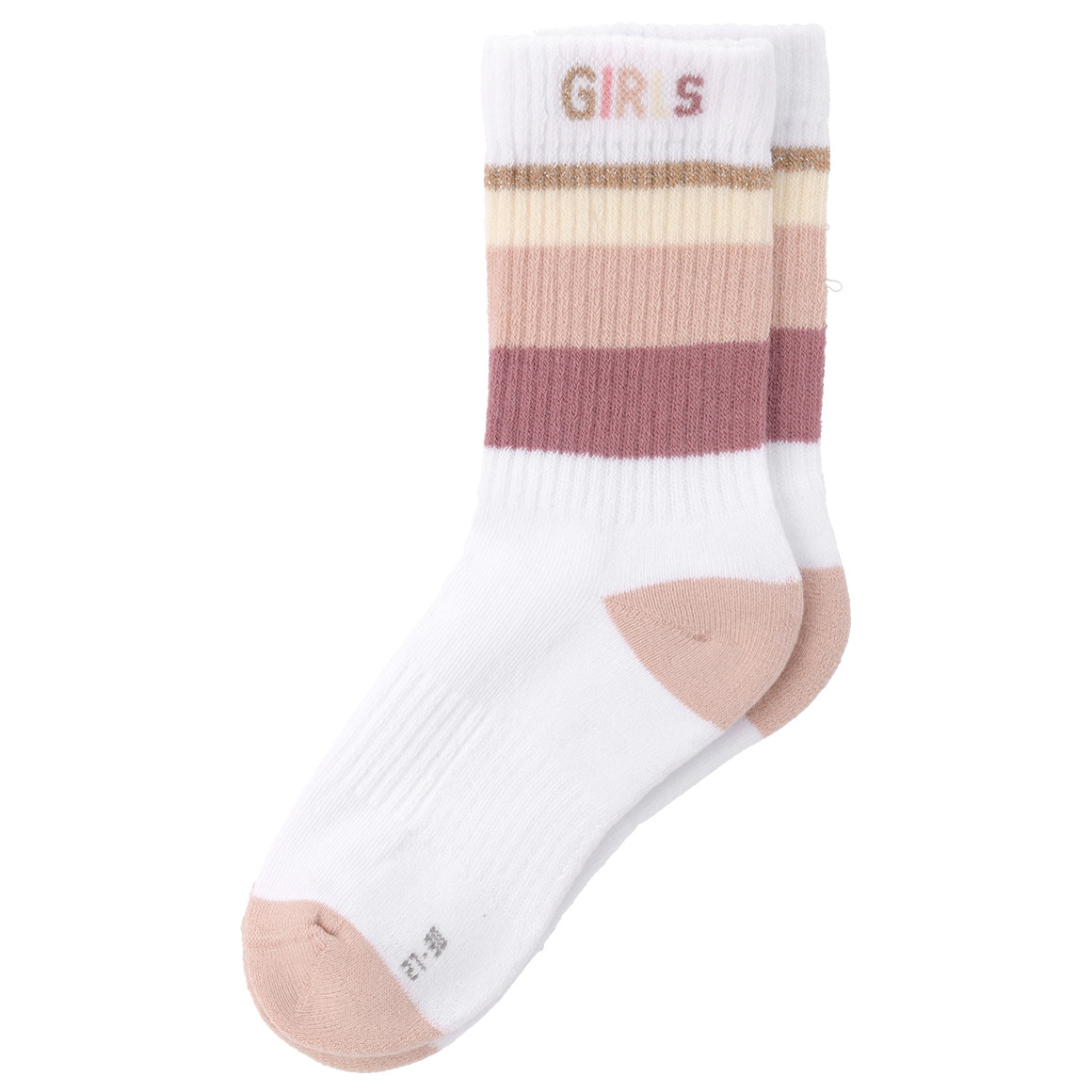 3 Paar Mädchen Tennissocken im Set