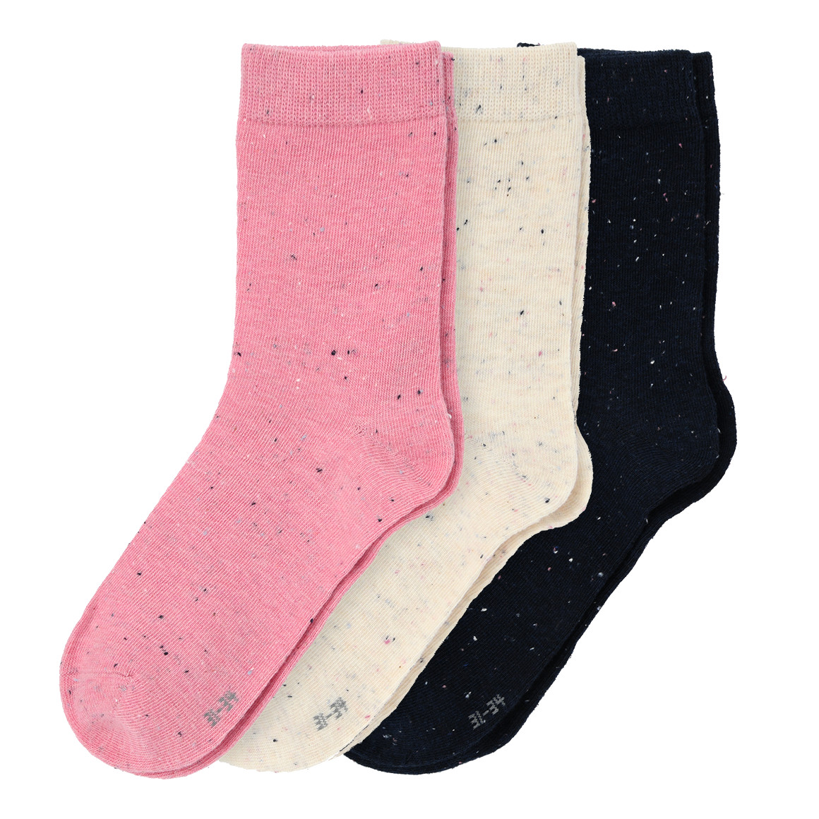 3 Paar Mädchen Socken mit Bio-Baumwolle