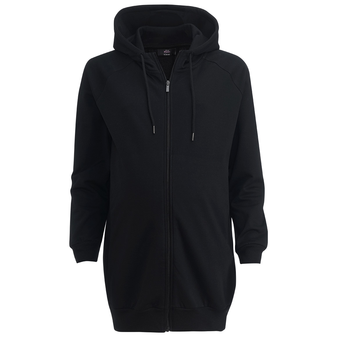 Damen Umstands-Sweatjacke mit Kapuze