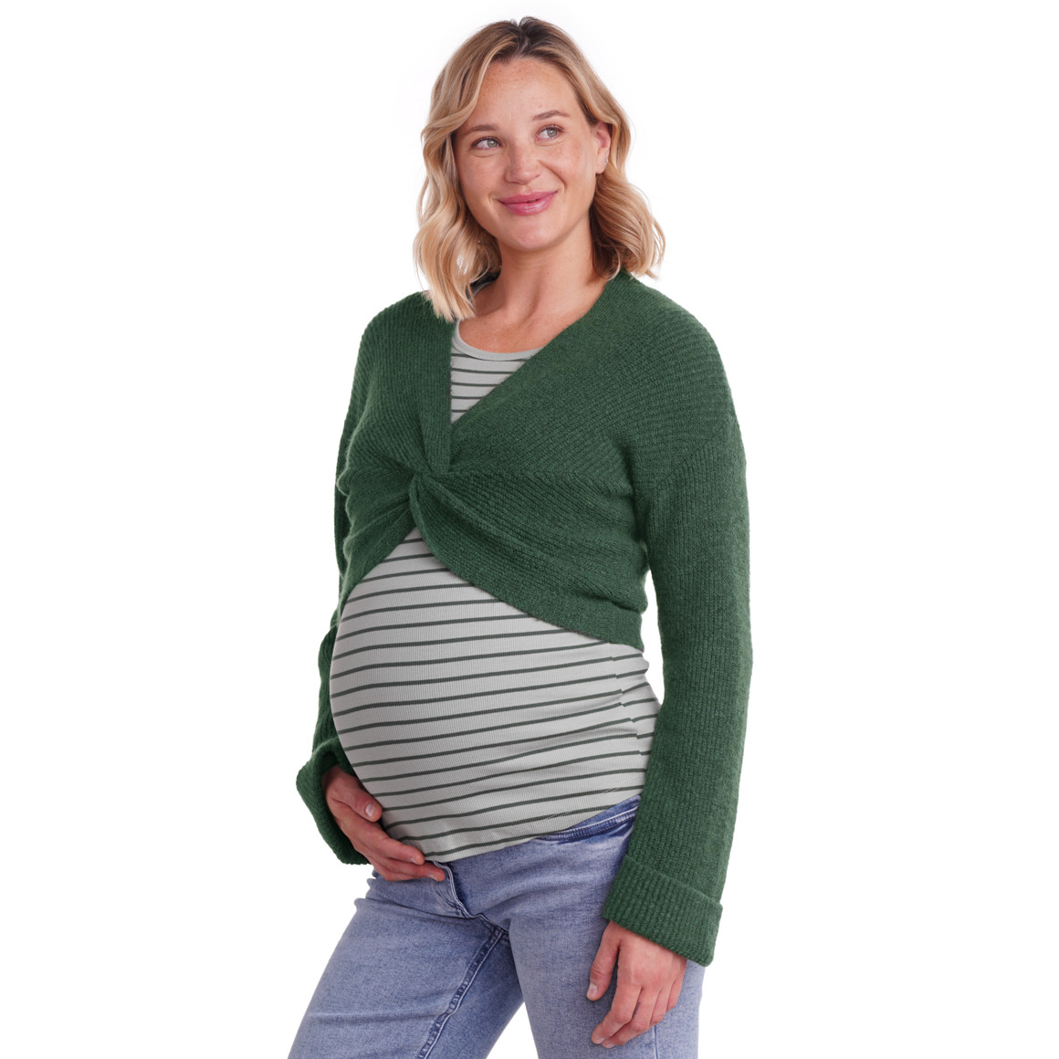 Zwangerschapstrui voor dames cropped