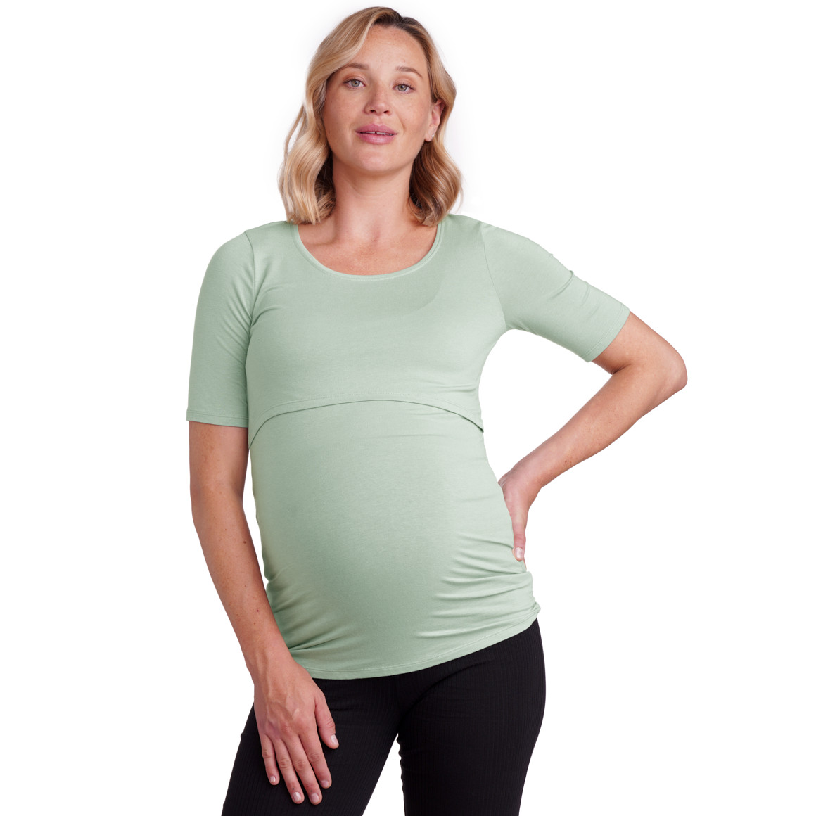 Damen Umstands-T-Shirt mit Stillfunktion