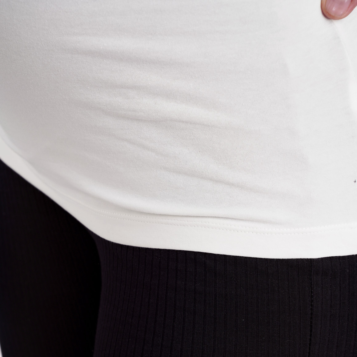 2 Umstands-T-Shirts mit Raffung