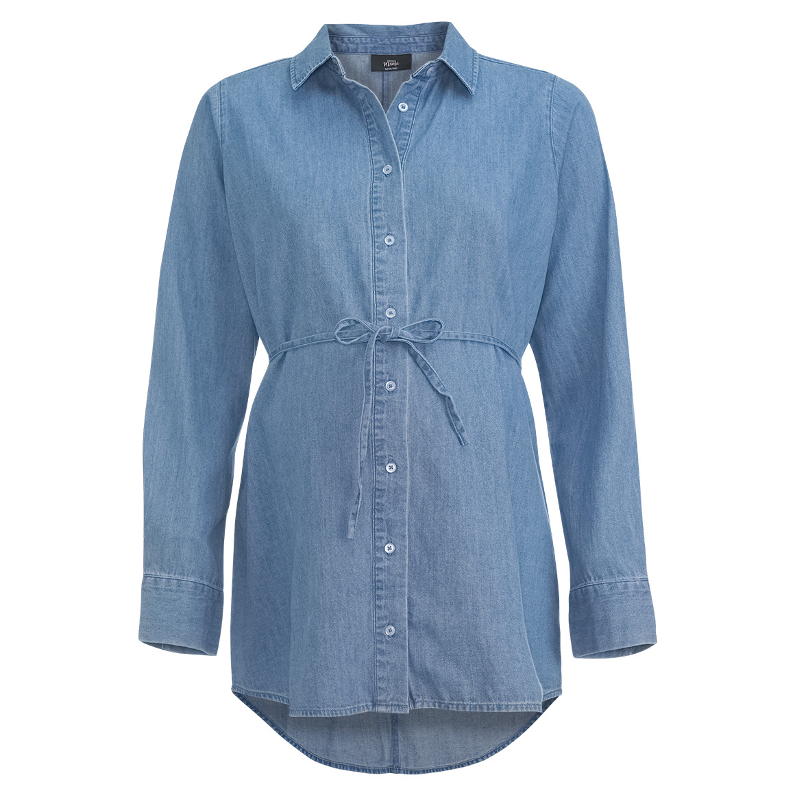 Damen Umstandsbluse mit Bindeband