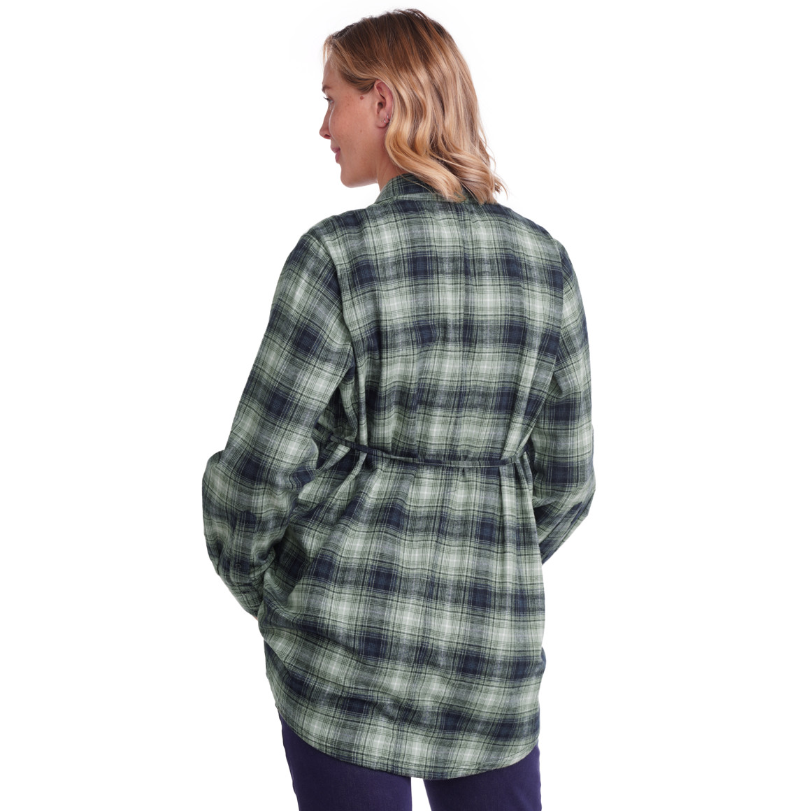 Damen Umstandsbluse mit Bindeband