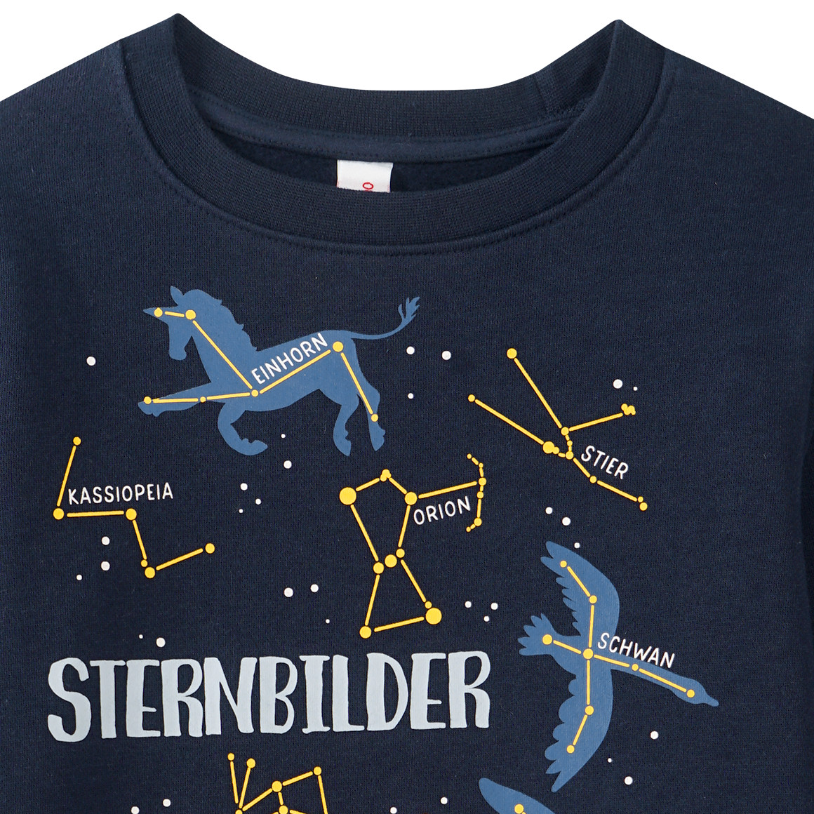 Kinder Sweatshirt mit Sternbilder-Print