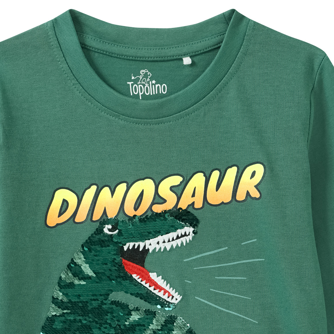 Jungen Langarmshirt mit Wendepailletten