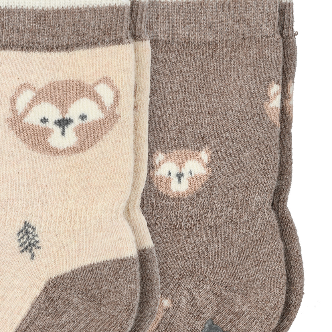 2 paar baby stopper sokken