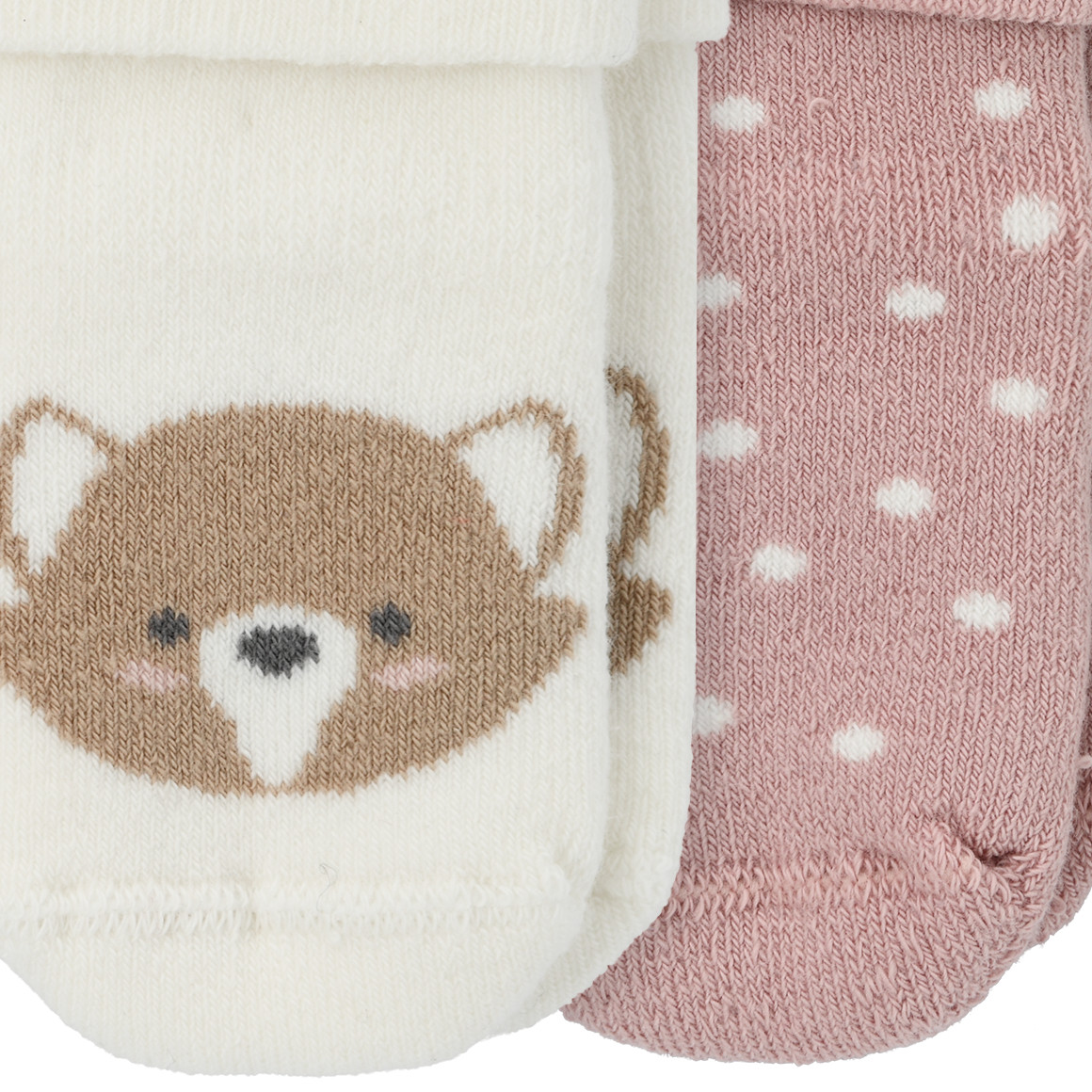 2 Paar Newborn Socken mit Bio-Baumwolle