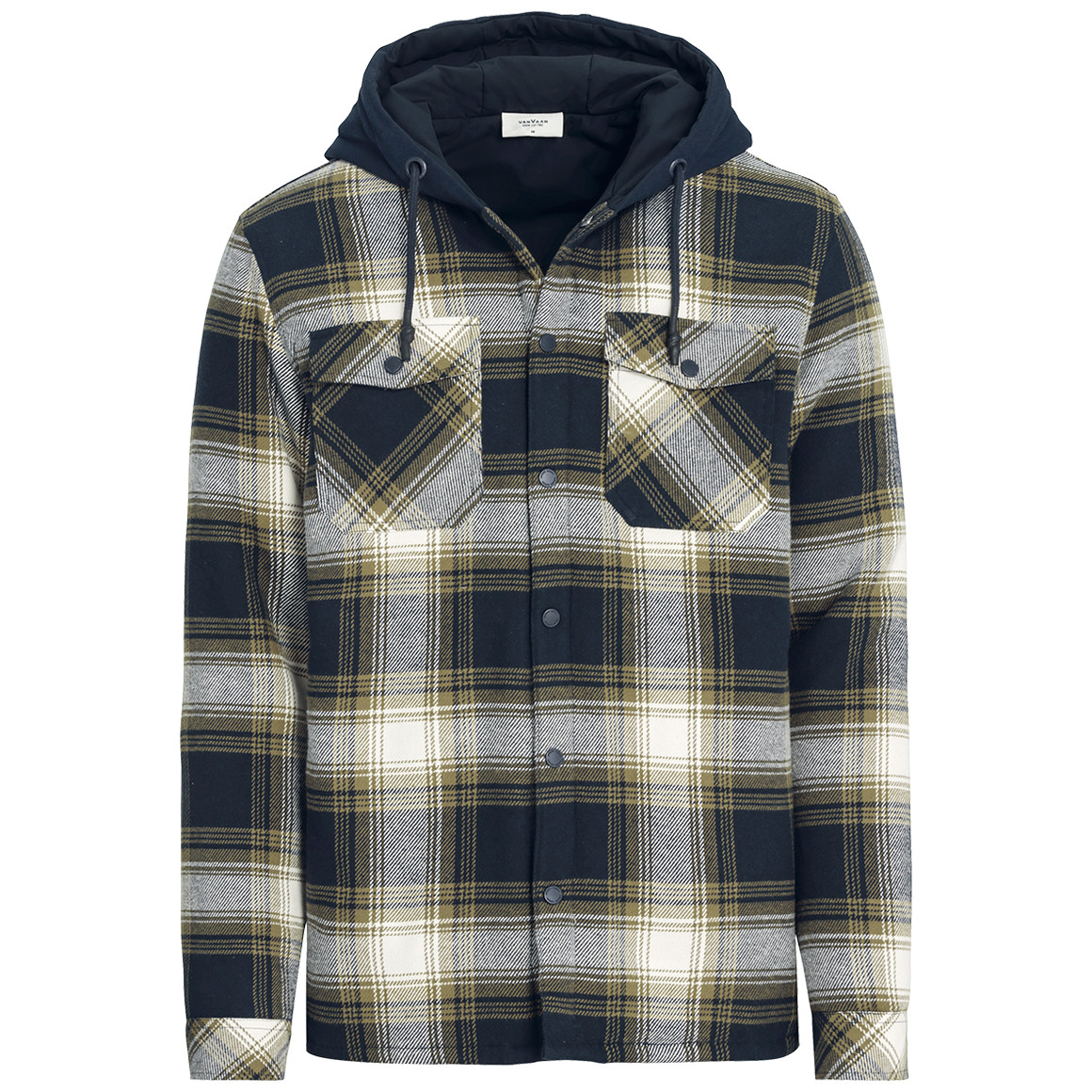 Herren Flanell-Jacke mit Karo-Muster