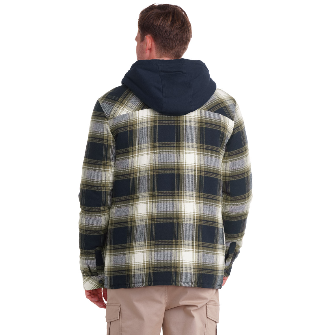Herren Flanell-Jacke mit Karo-Muster
