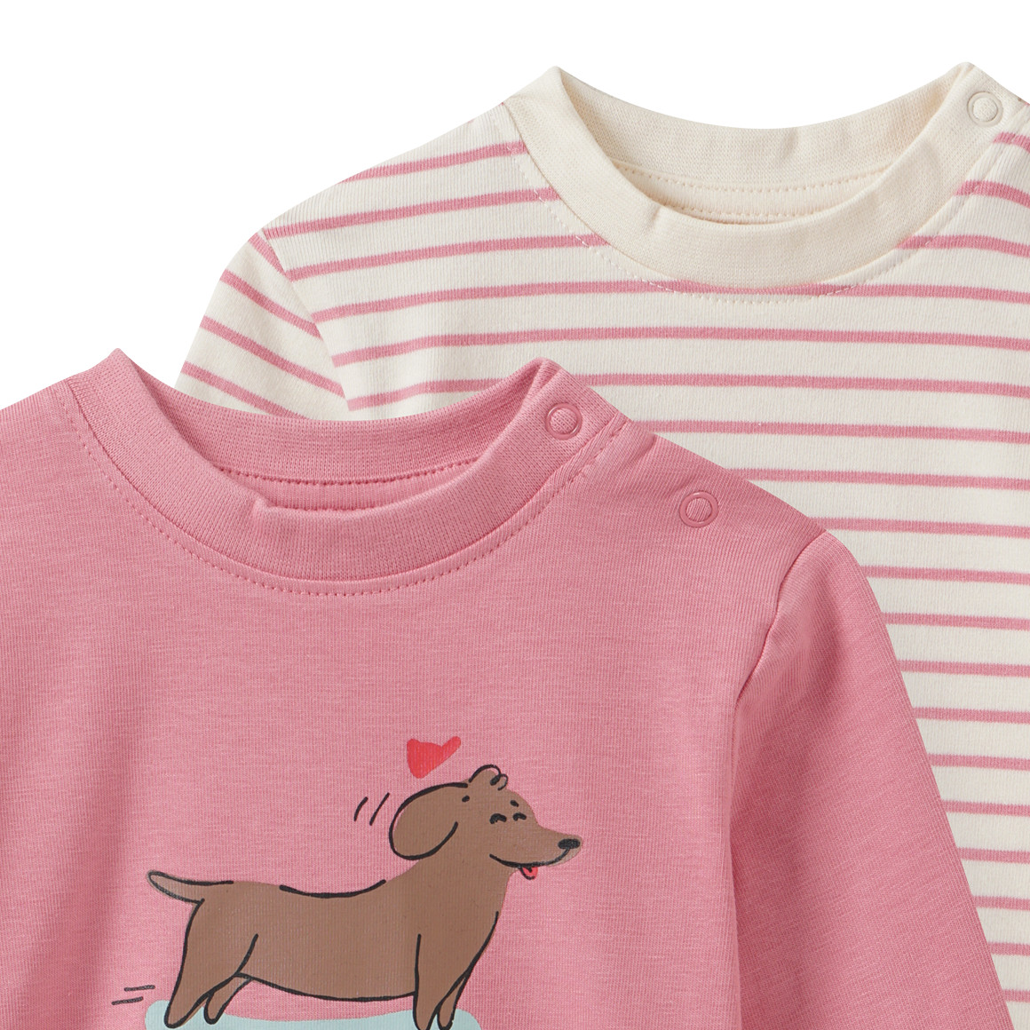 Effen sportshirt met lange mouwen voor dames