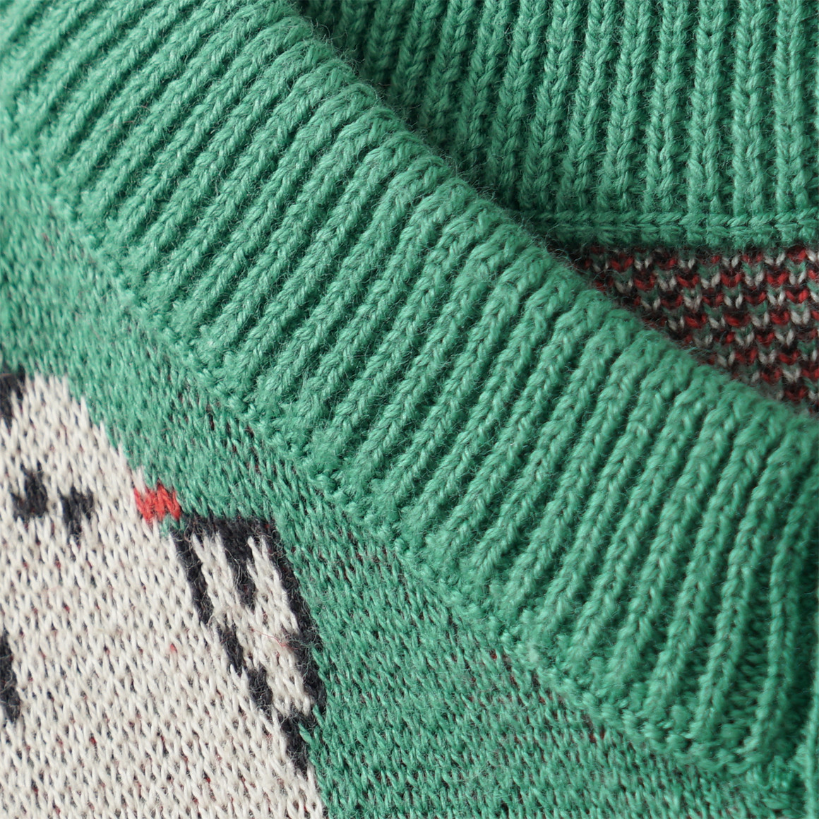 Geboorte vestje met dieren allover