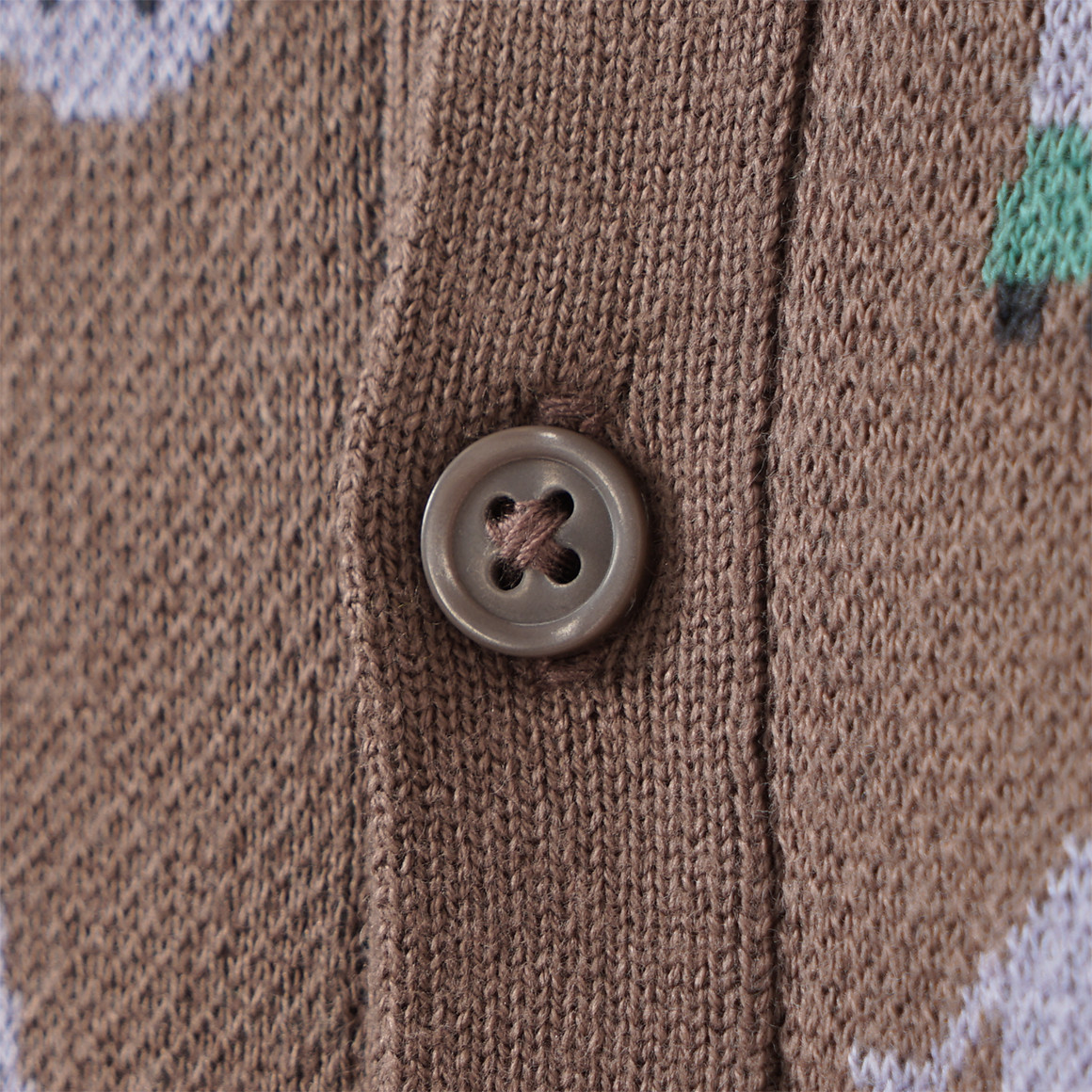 Geboorte vestje met dieren allover