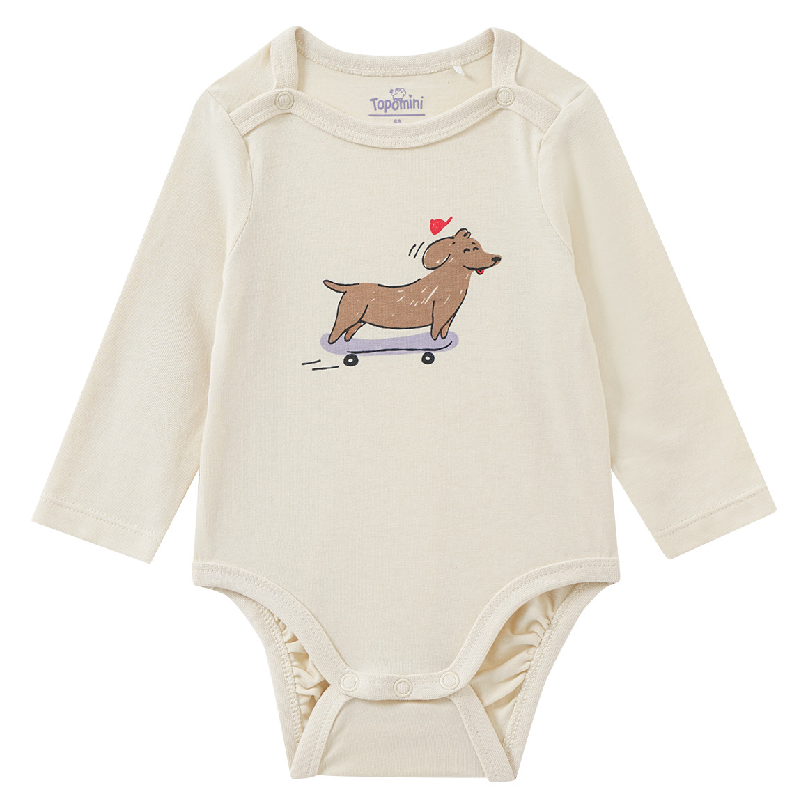 Newborn set met body met lange mouwen