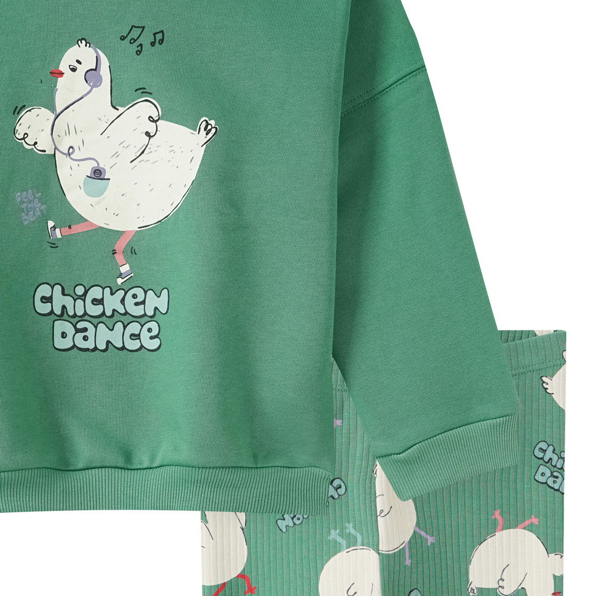 Babyset met sweatshirt en legging