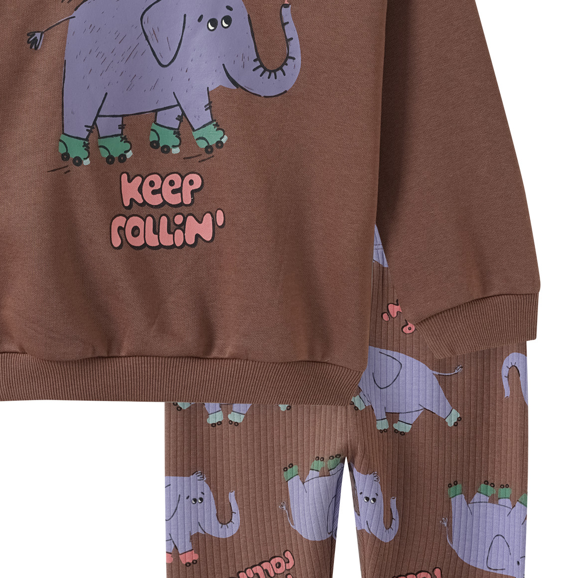 Babyset met sweatshirt en legging