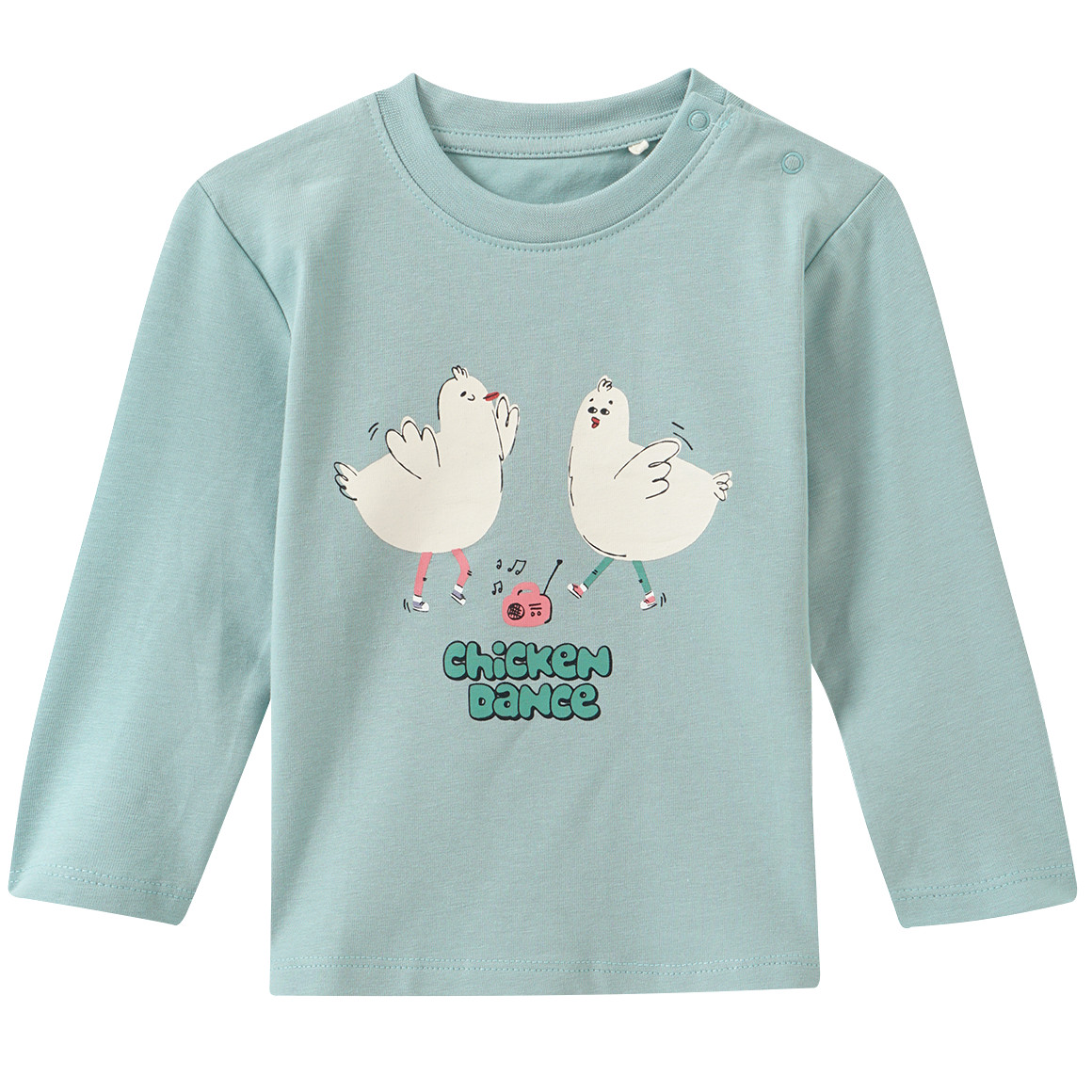 2 babyhemden met lange mouwen