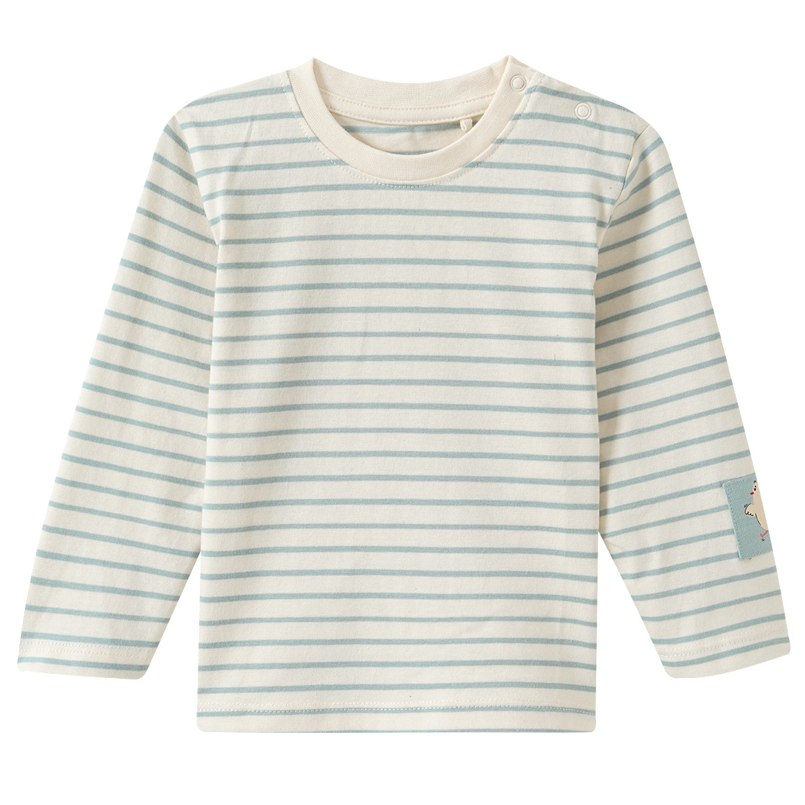 2 babyhemden met lange mouwen