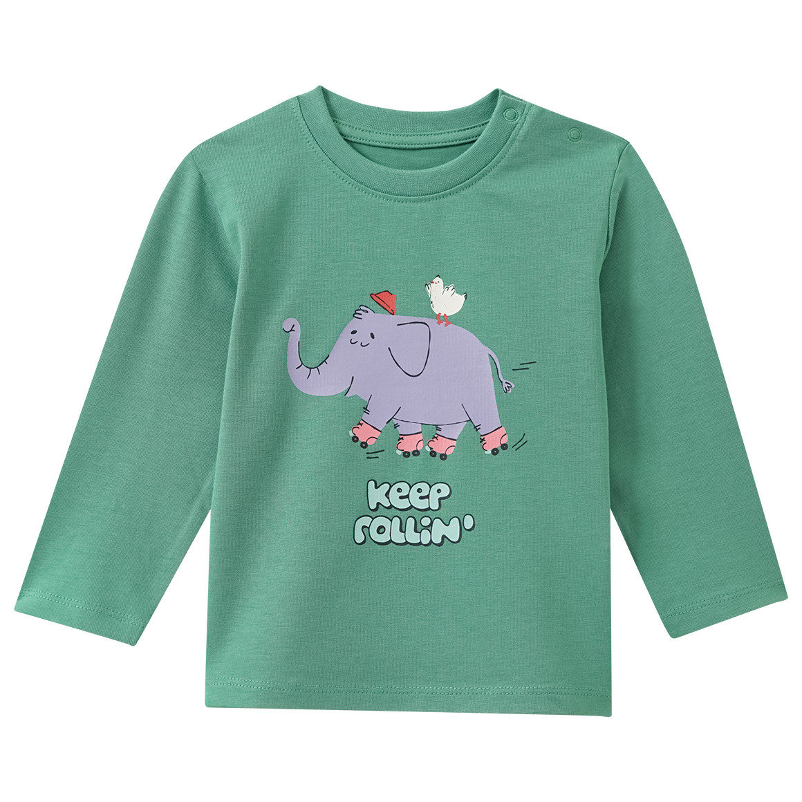 2 babyhemden met lange mouwen