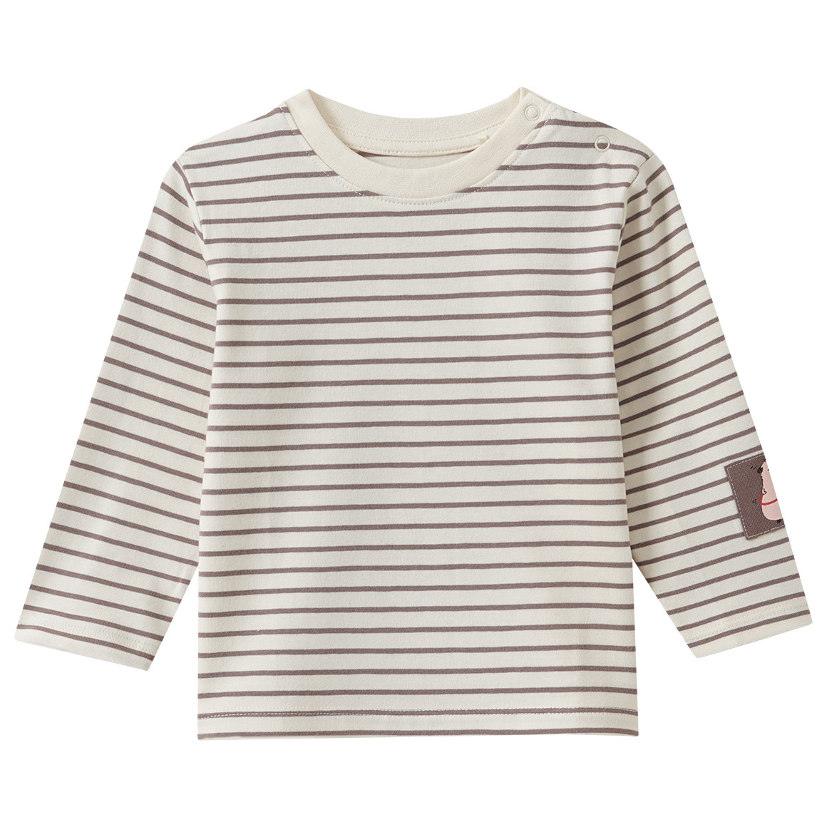 2 babyhemden met lange mouwen