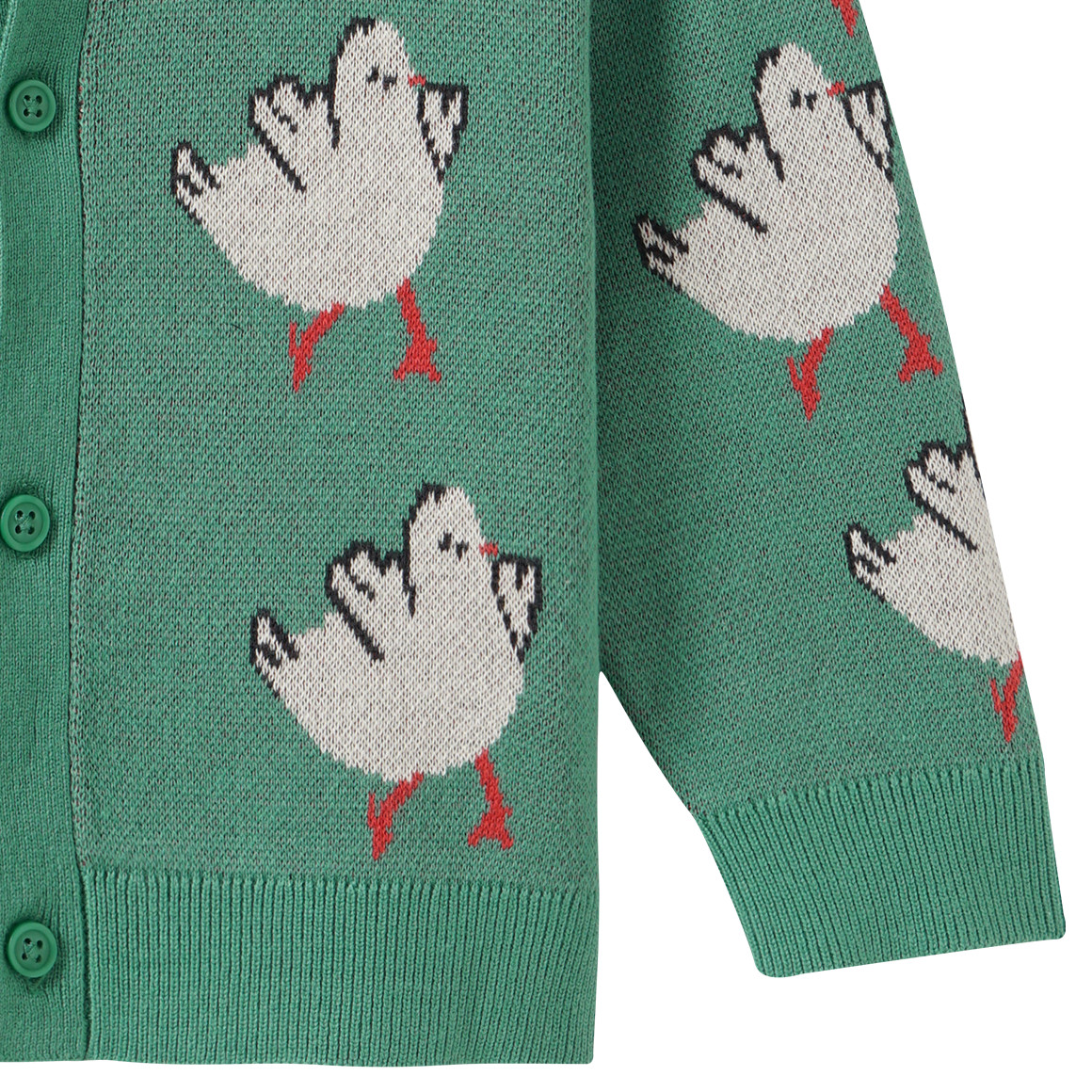 Babyvest met dierenprint all-over