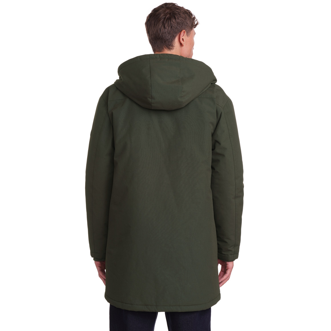 Herenparka met capuchon