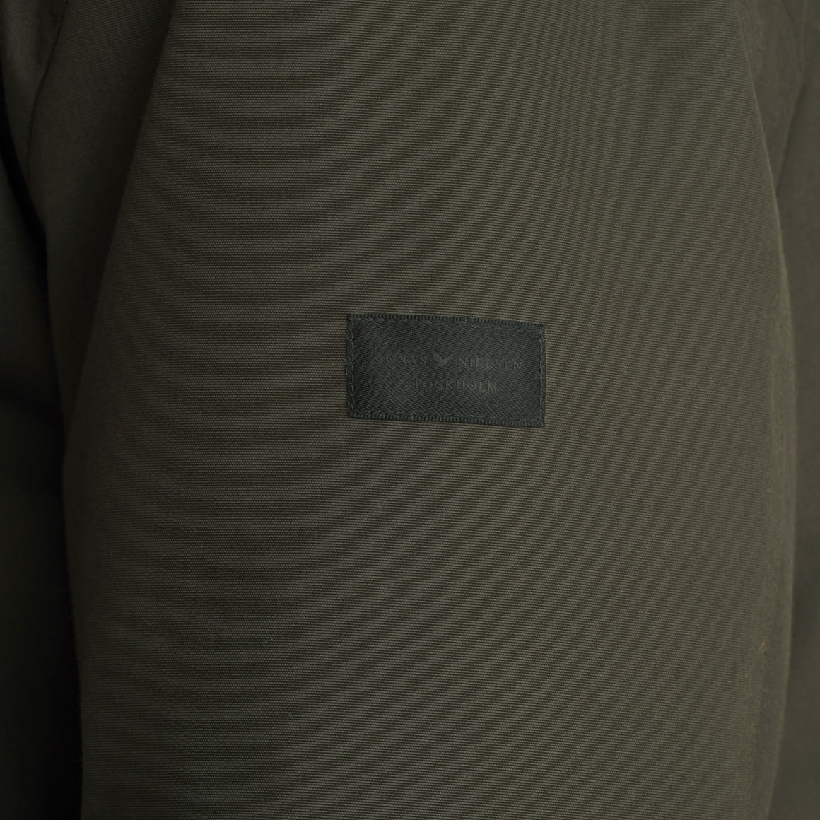 Herenparka met capuchon