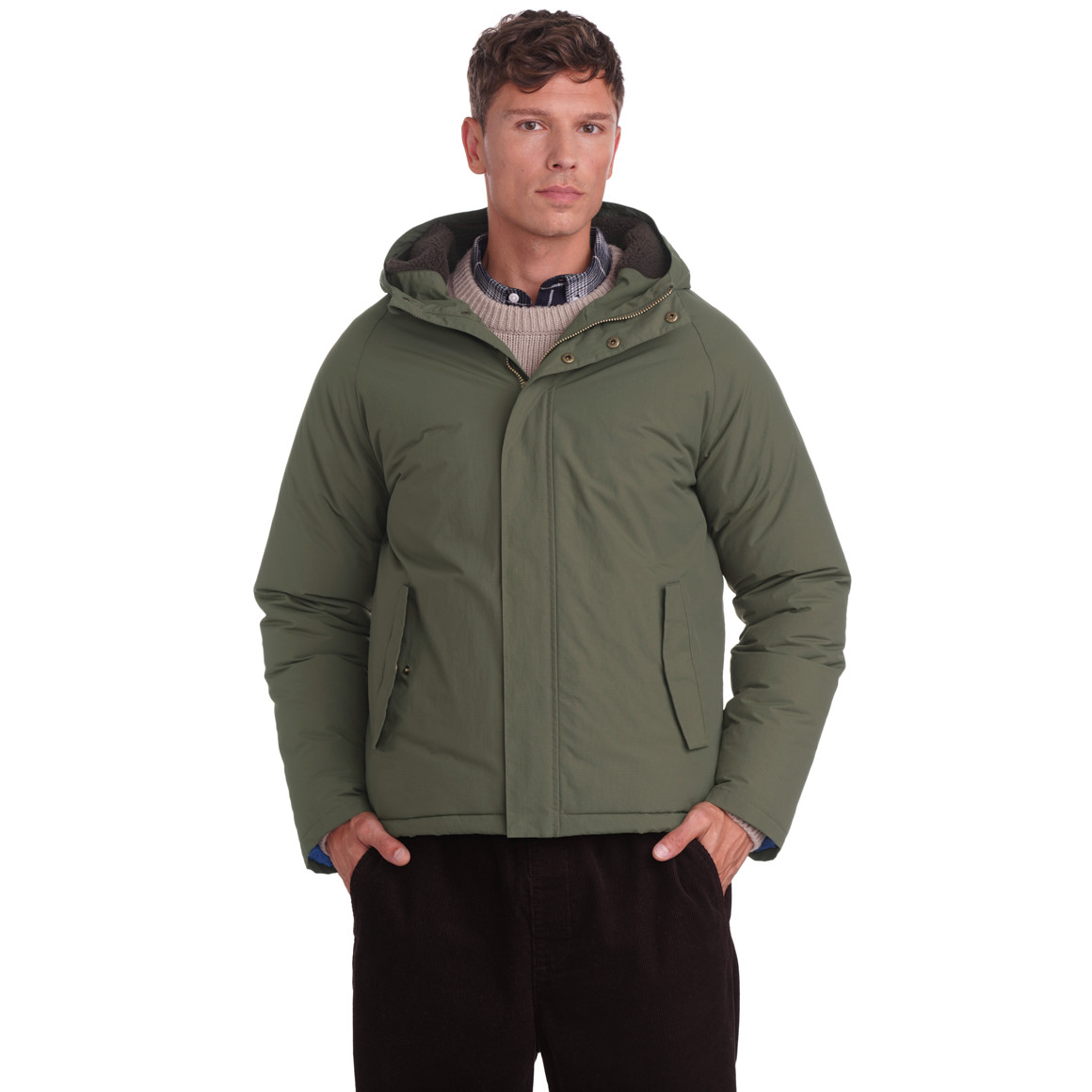 Herren Jacke mit Kapuze