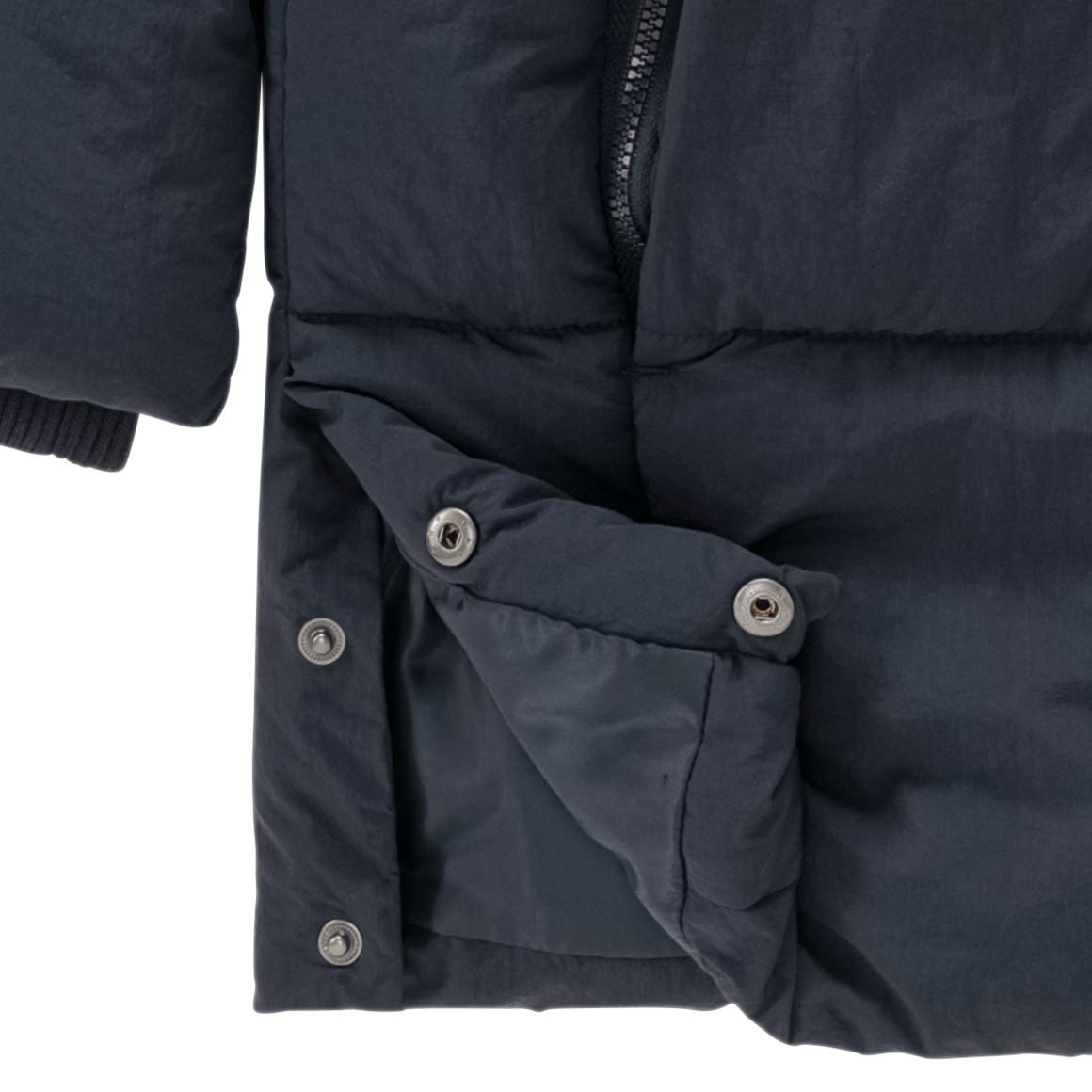 Meisjes pufferjas met capuchon