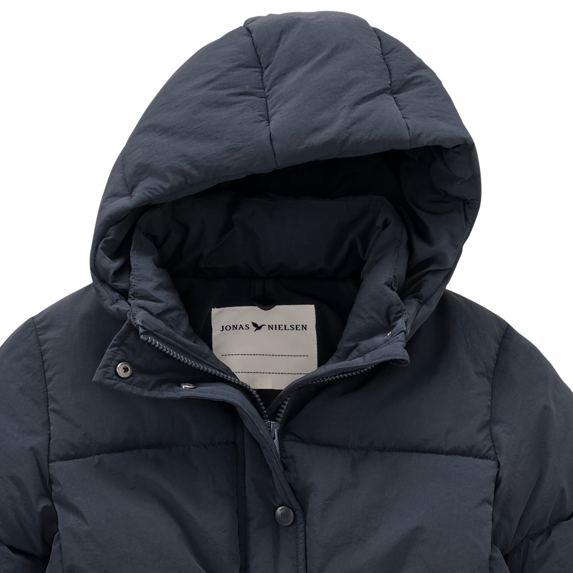 Meisjes pufferjas met capuchon