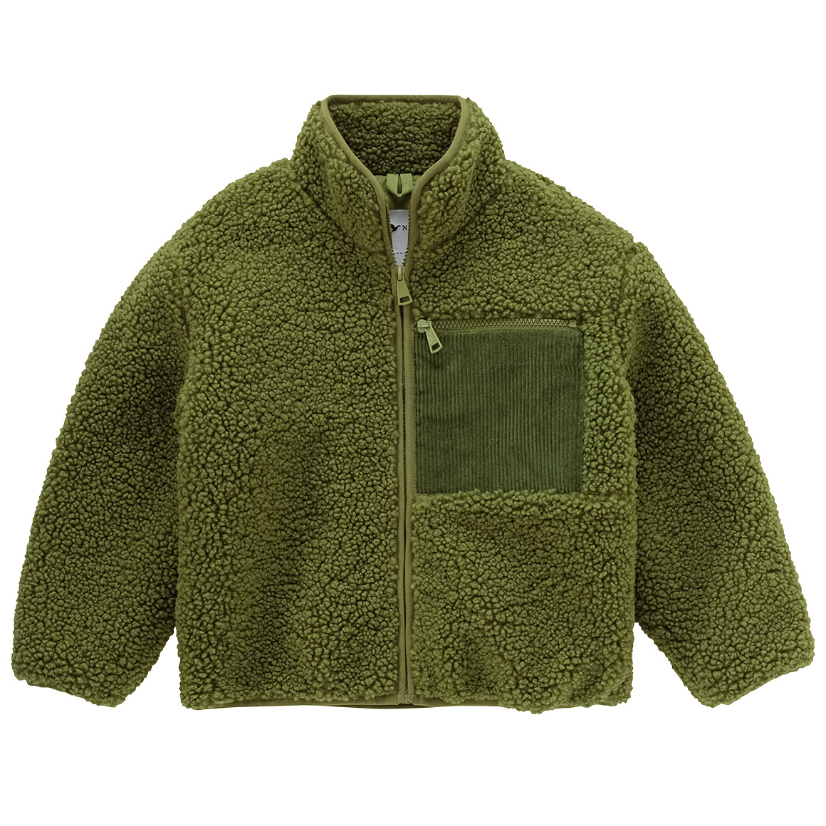 Kinderteddyjas met ribfluwelen zak