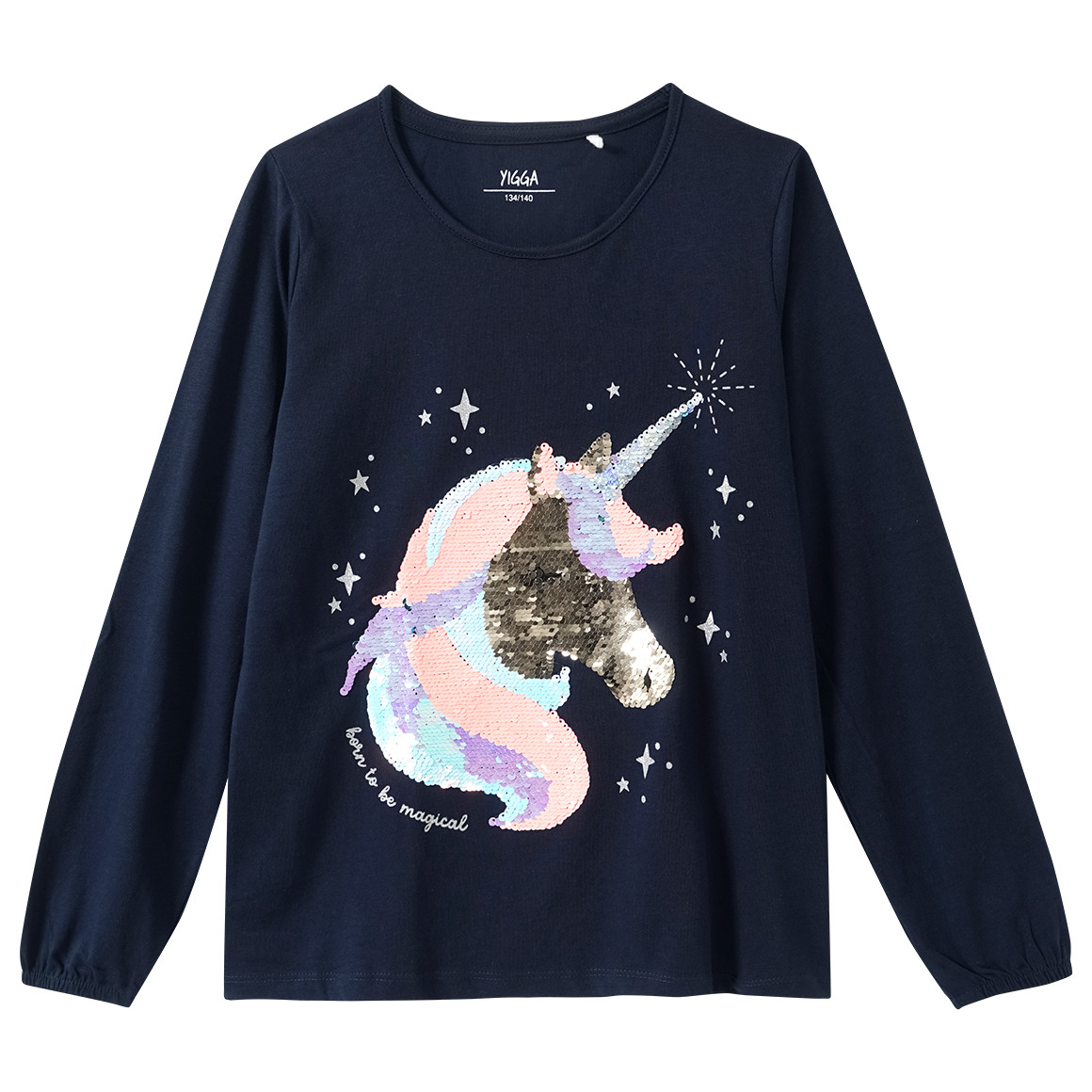 Meisjeshemd met lange mouwen