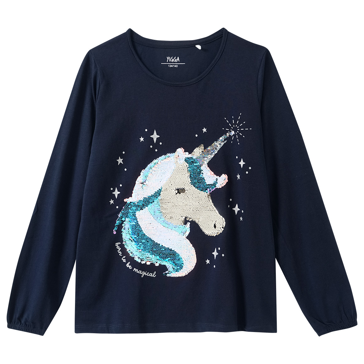 Meisjeshemd met lange mouwen