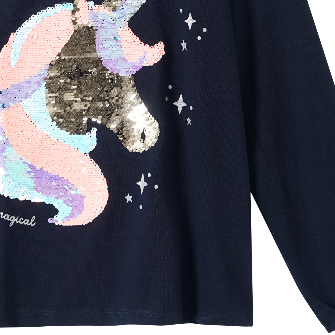 Meisjeshemd met lange mouwen