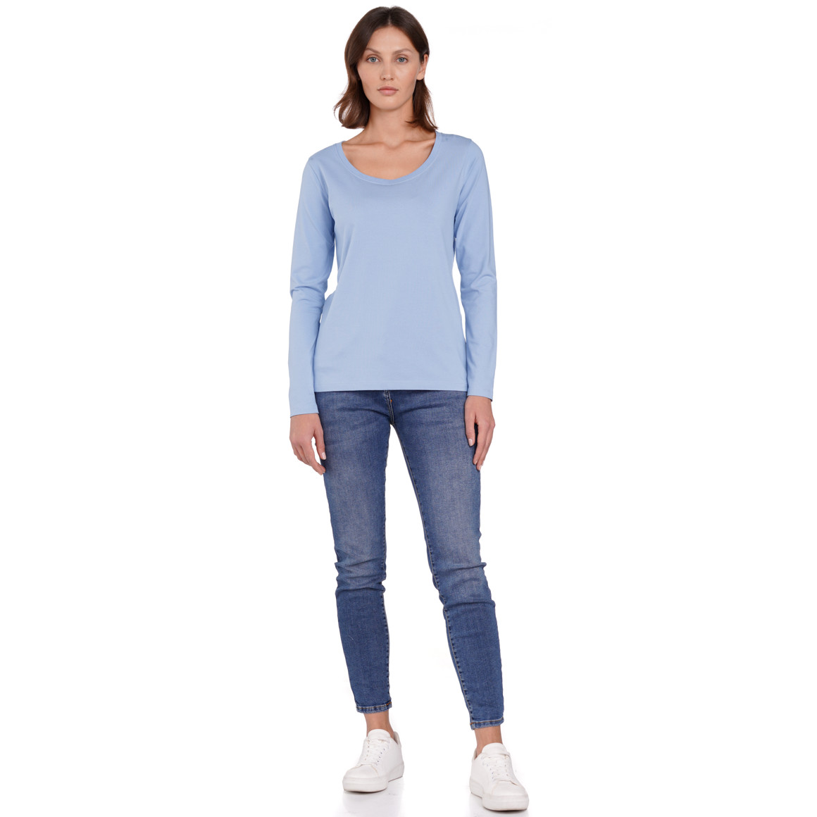 3 Damen Langarmshirts im Set