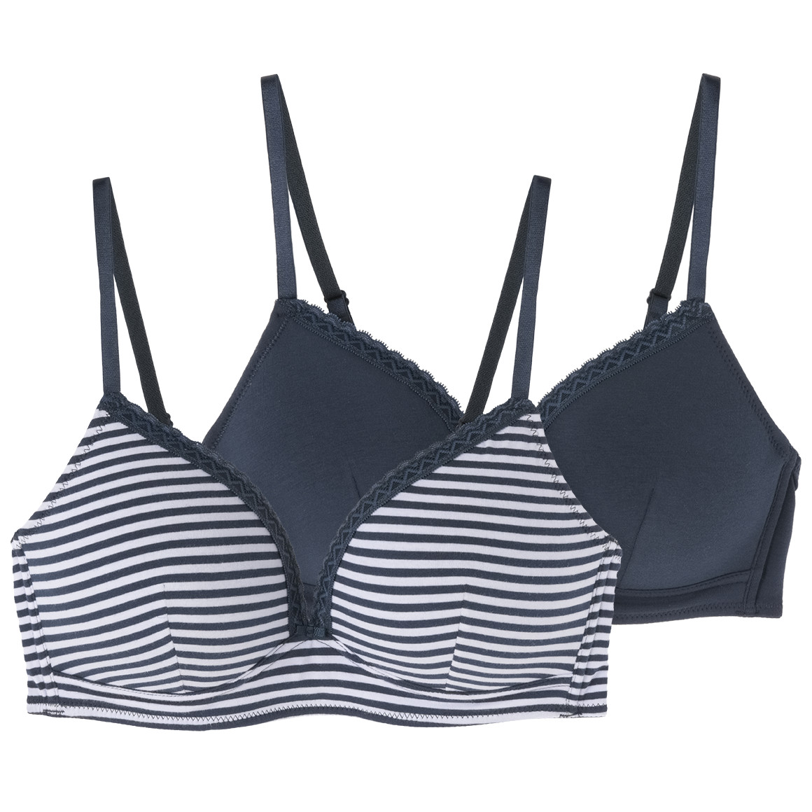 2 Damen Soft-BHs im Set