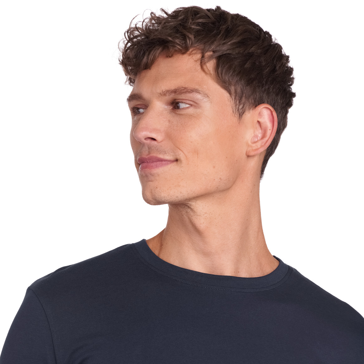 3 Herren Langarmshirts im Basic-Look