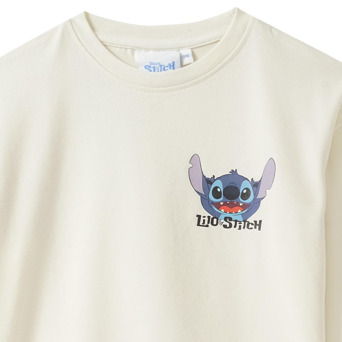 Disney Stitch Langarmshirt mit Rücken-Print