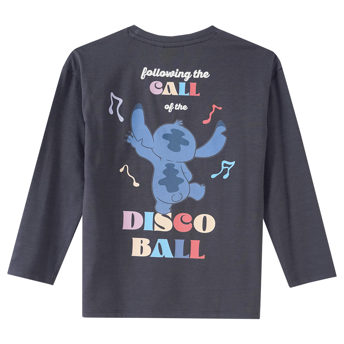 Disney Stitch Langarmshirt mit Rücken-Print