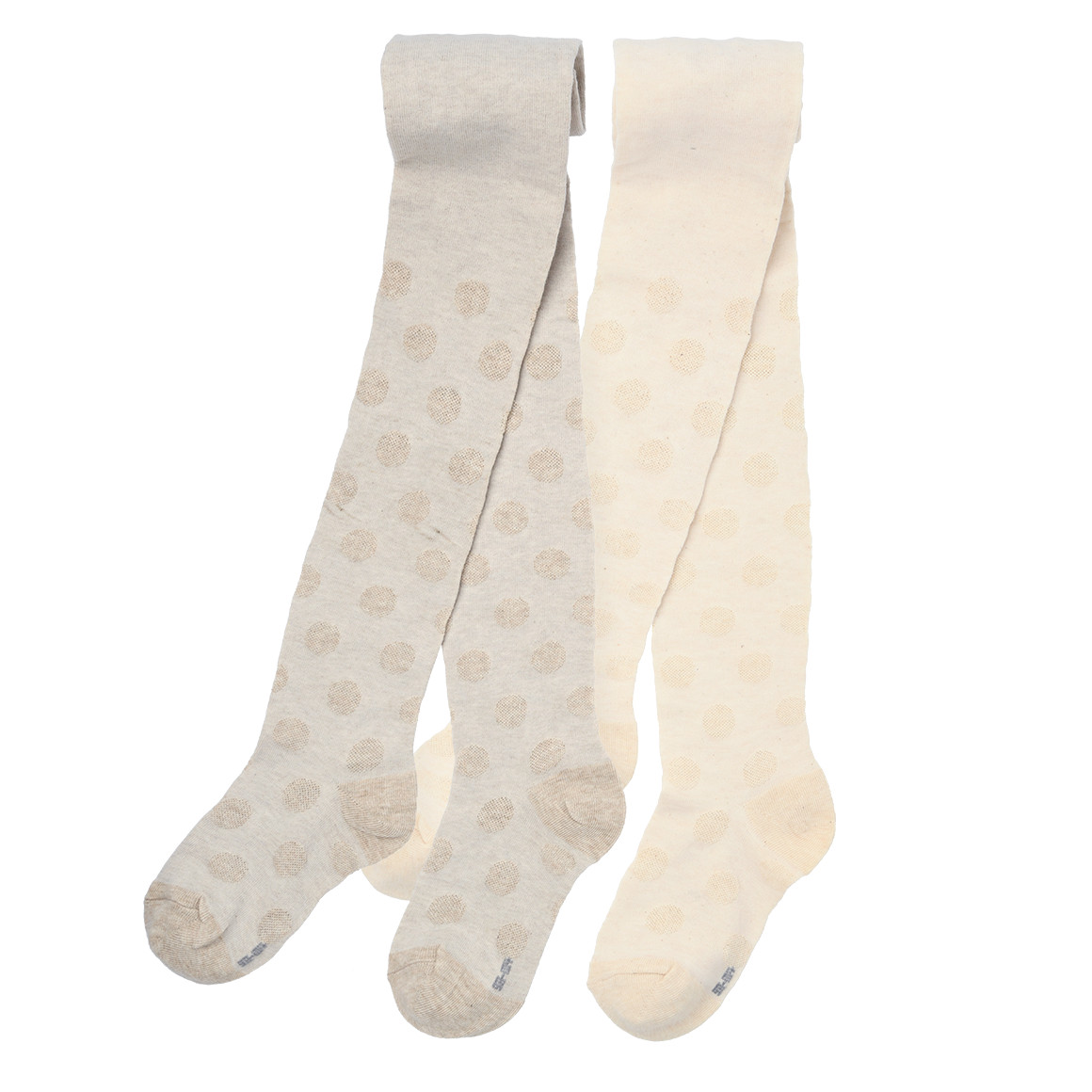 2 Mädchen Strumpfhosen mit Ajour-Muster