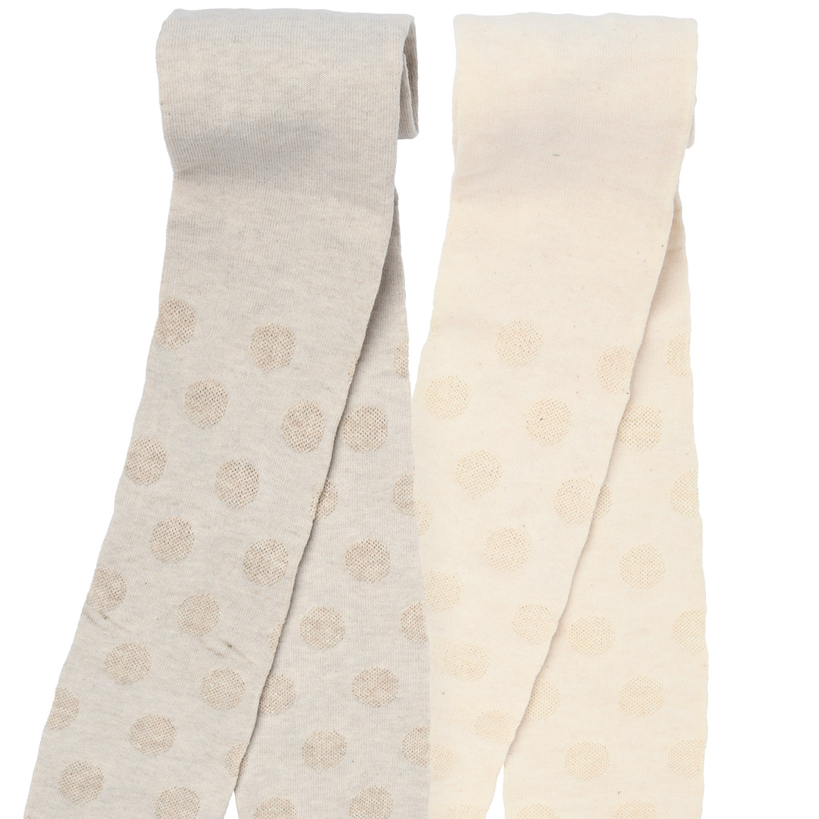 2 Mädchen Strumpfhosen mit Ajour-Muster